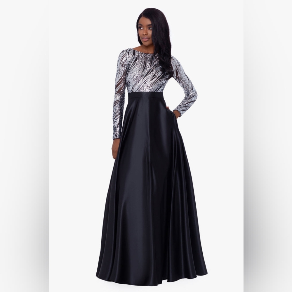 Betsy and Adam ball gown size 12 NWT